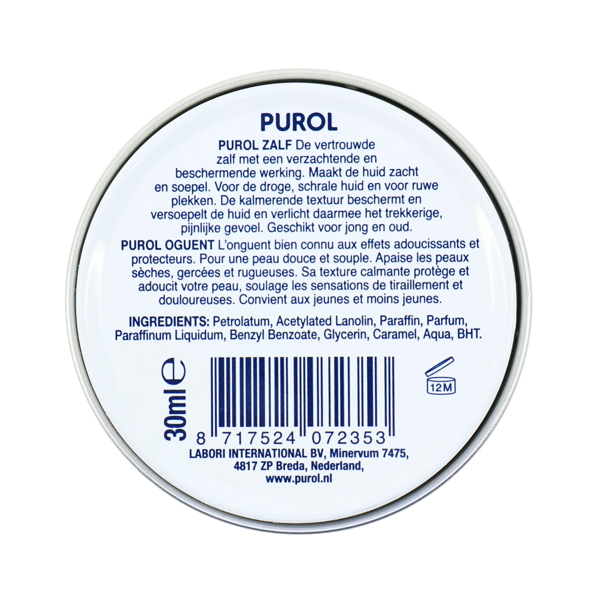 Purol Ointment 30ml Tin - Image 3