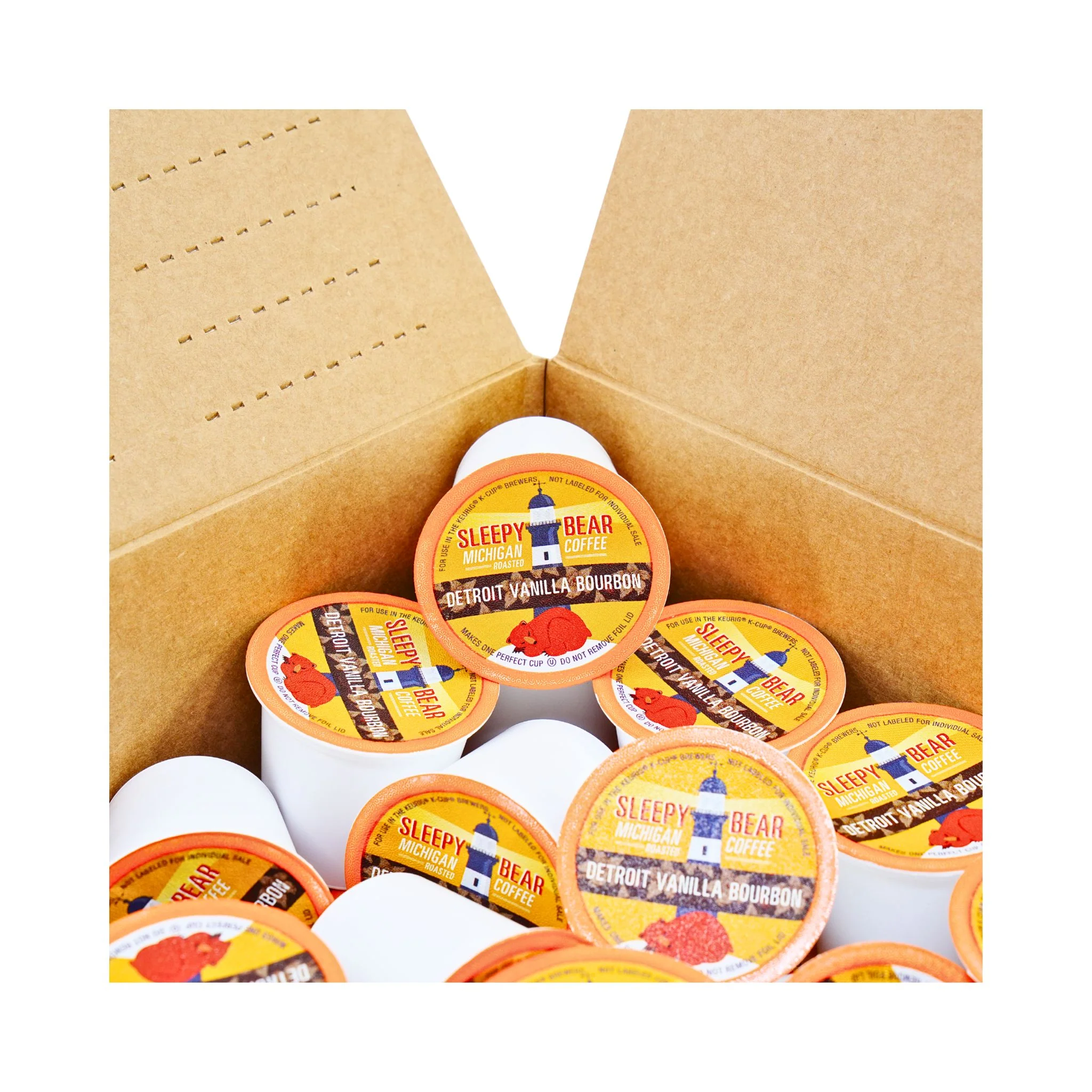 Sleepy Bear Detroit Bourbon Vanilla Coffee 30 ct K CUP - Image 3