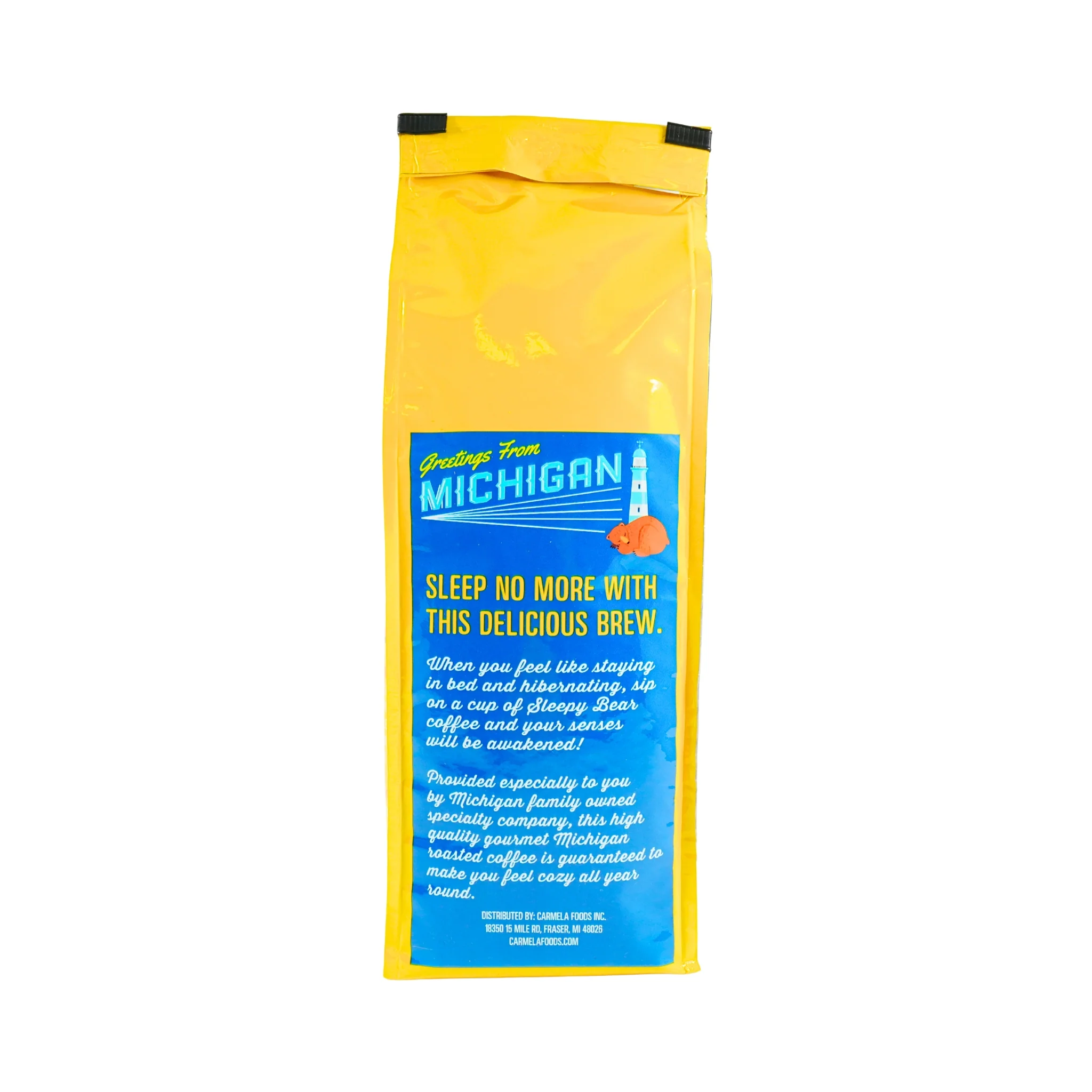 Sleepy Bear Pere Marquette French Roast Ground Coffee 16oz - Image 4