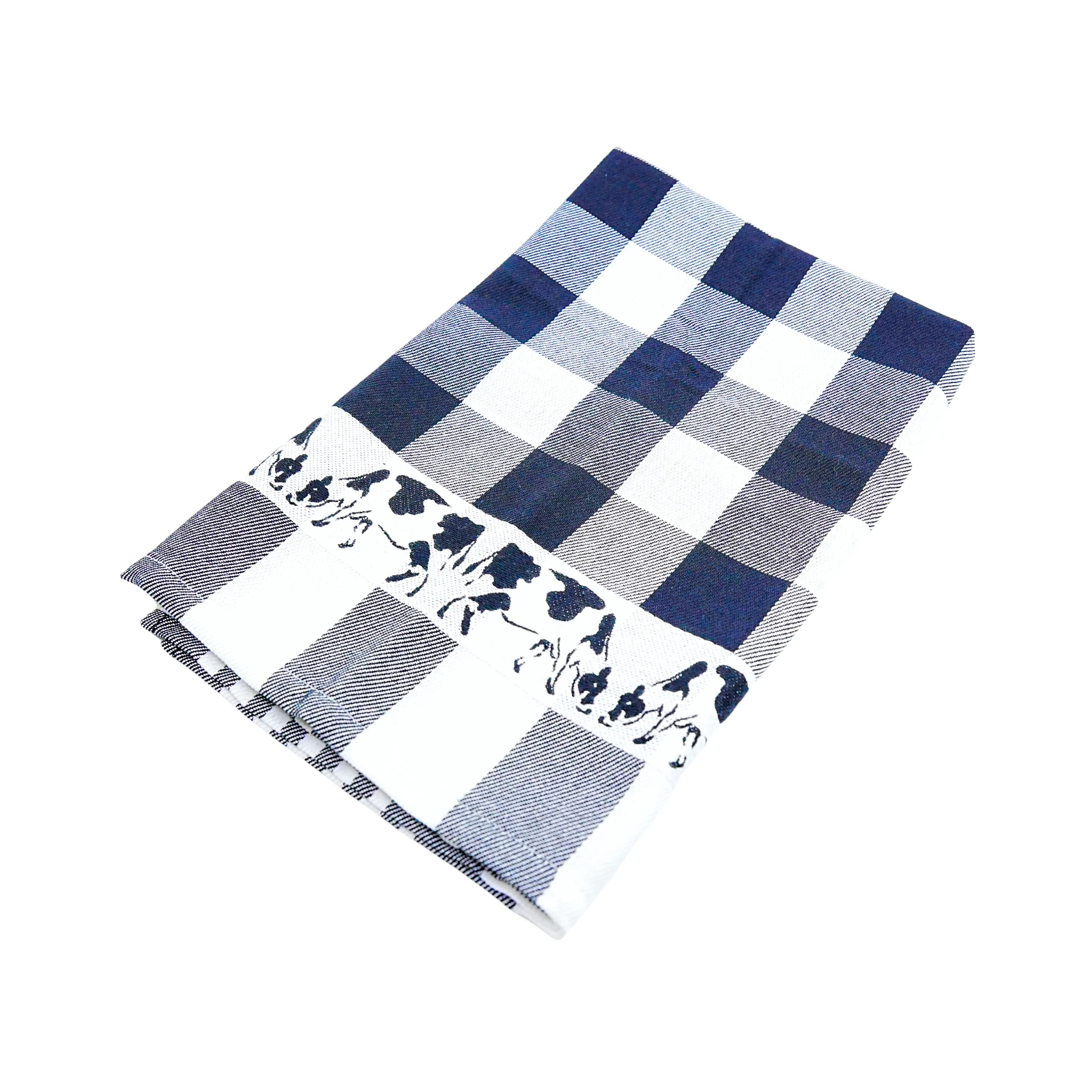 Twentse Black with Cows TEA Towel  25x23 inch - Image 2