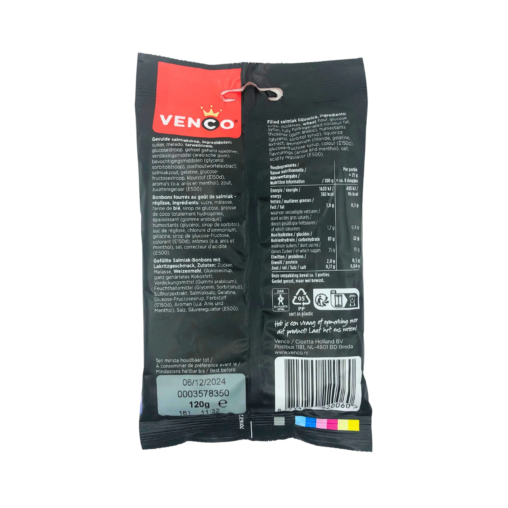 Venco Schoolkrijt 4.2 oz  (120g) Bag - Image 2