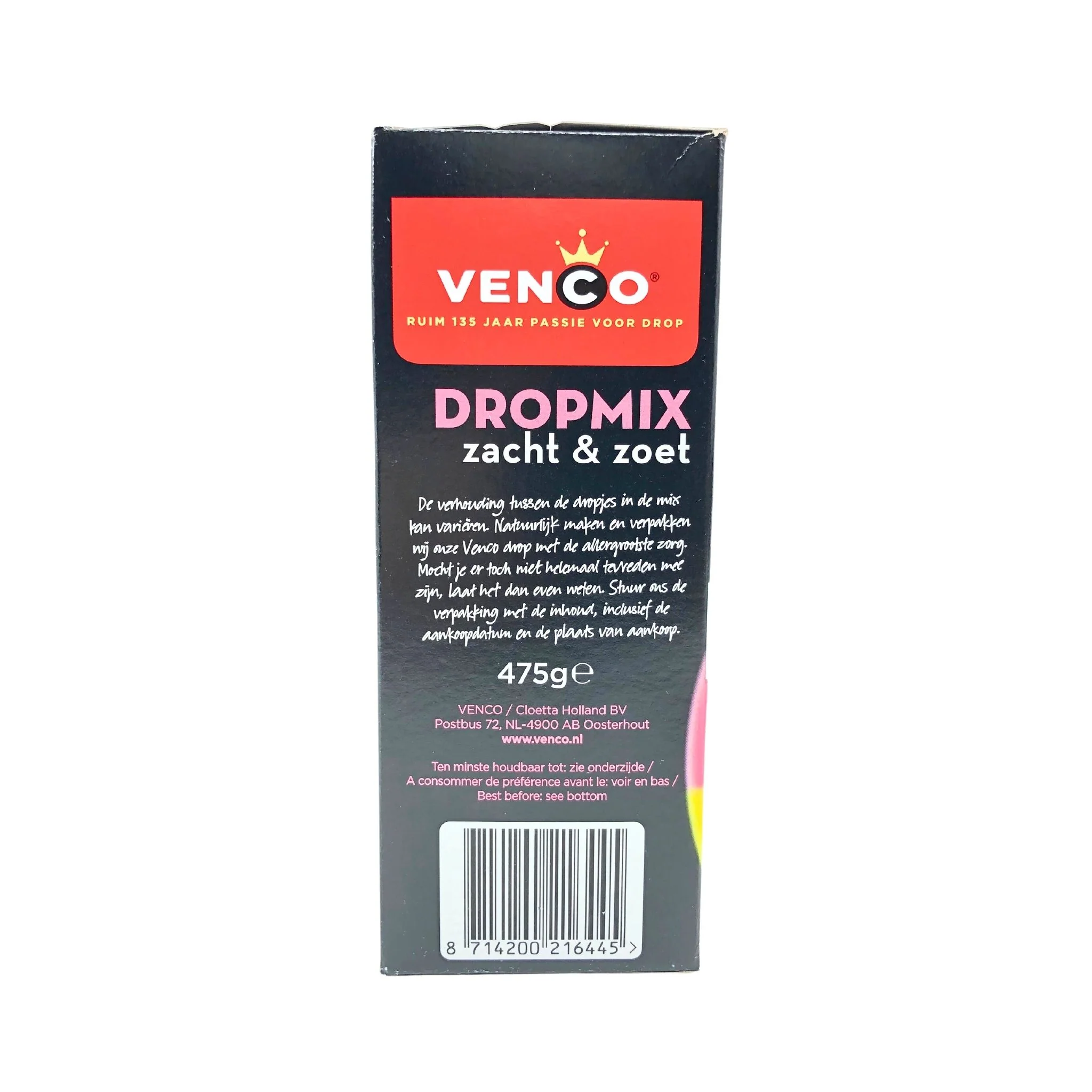 Venco Sweet Soft Mixed Licorice 17.6 Oz Box - Image 2