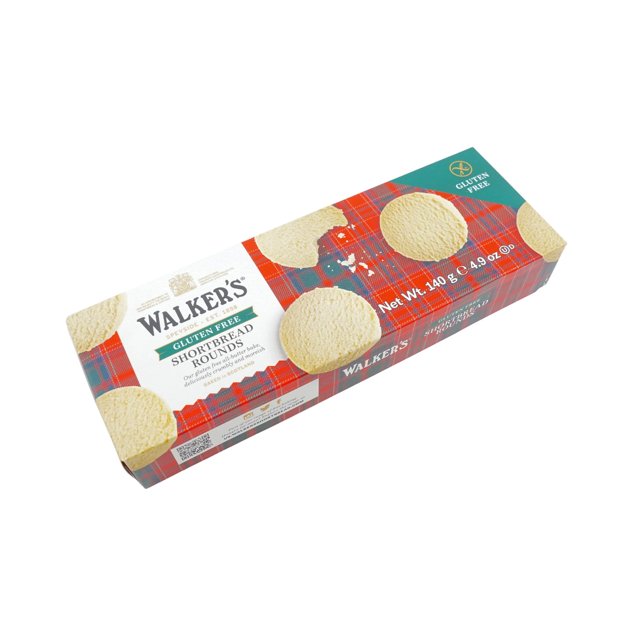 Walkers Gluten Free Shortbread Rounds 4.9 oz box - Image 3