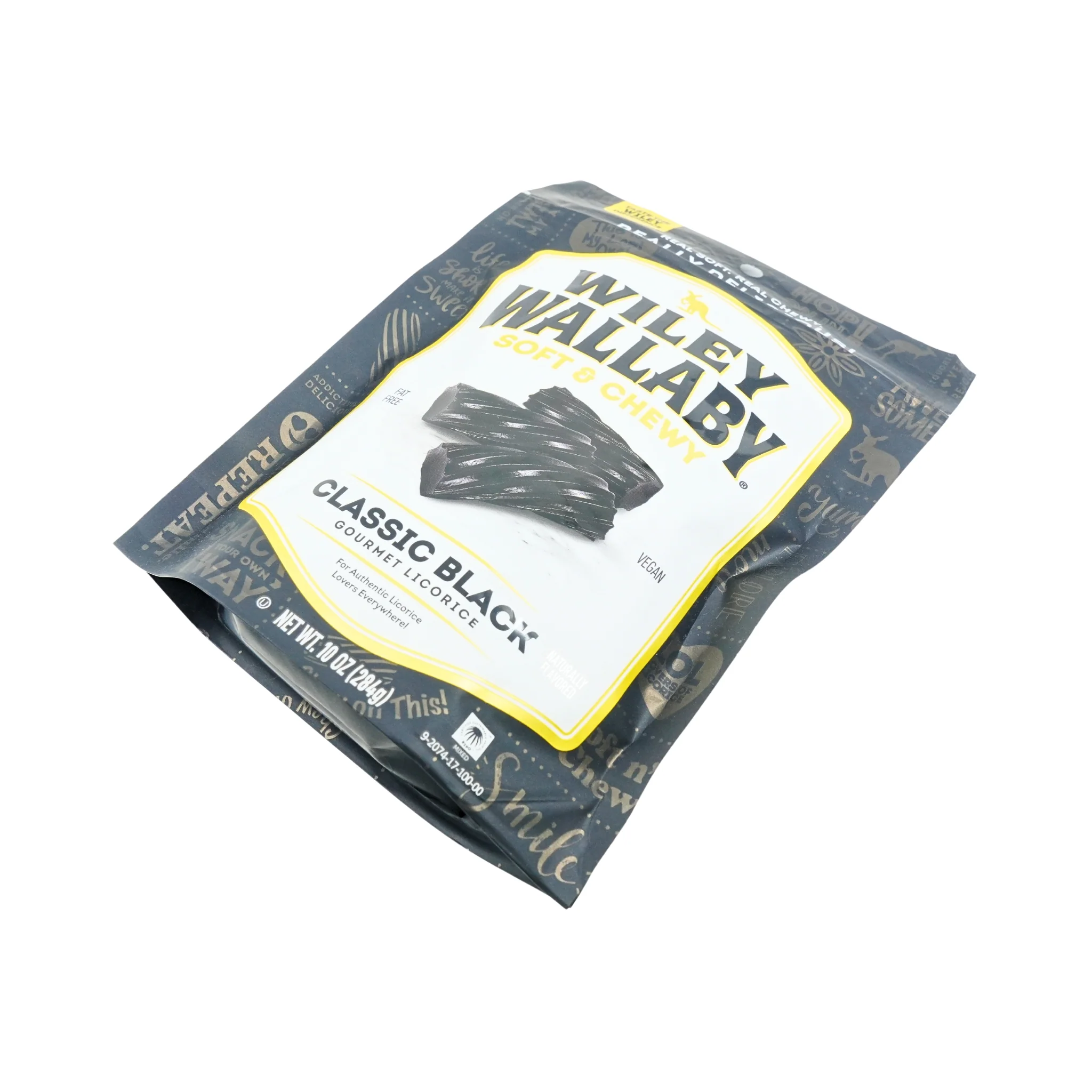 Wiley Wallaby Black Licorice 10oz Bag - Image 2
